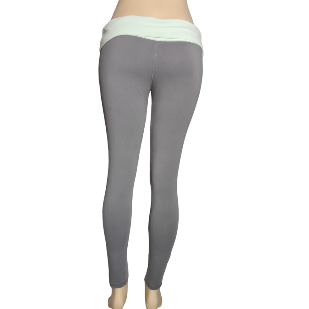 🌹3/25🌹G 21 Grey and Green Active Wear Pants    Size L. - Picture 7 of 15